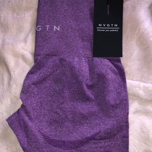 Small violet NVGTN seamless leggings